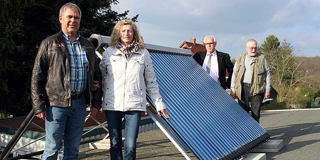 Günter und Petra Großhennig, Rainer Schirmer und Klaus Garms