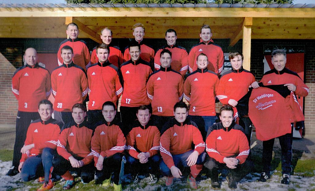 Die Herren 2014 Meisterschaft
o: Edu, T.Schäfer, F.Schäfer, D. Krawczyk, Karsch
m: Kelling, Großhennig, Niemeyer, D.Schramm, T.Schramm, Peters, Niemeyer
u:  ? ? David, ?,? Petersen
